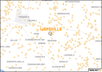 map of Ijamsville