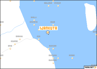 map of Ijankuta