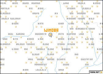 map of Ijimoba