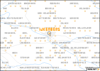 map of IJkenberg