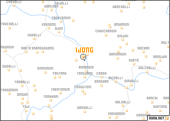 map of Ijŏng