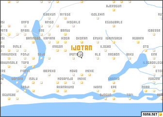 map of Ijotan