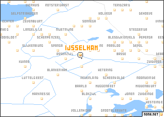 map of IJsselham