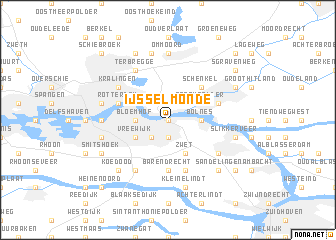 map of IJsselmonde