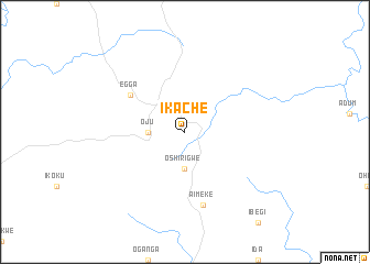 map of Ikache