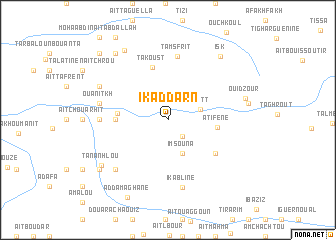 map of Ikaddarn