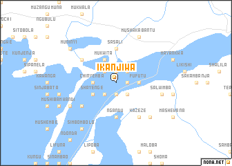 map of Ikanjiwa