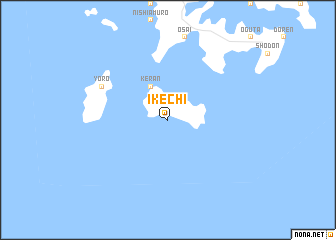 map of Ikechi