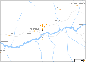 map of Ikela