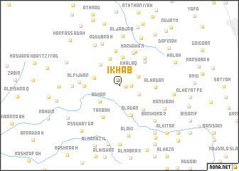 map of Ikhab