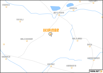 map of İkipınar