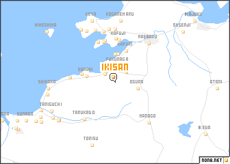 map of Ikisan