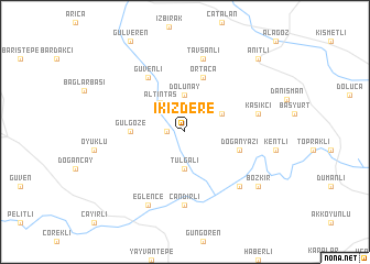 map of İkizdere