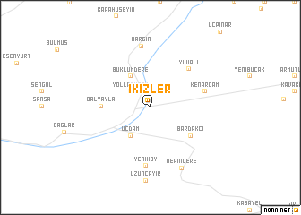 map of İkizler