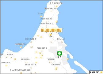 map of Ikjouaane