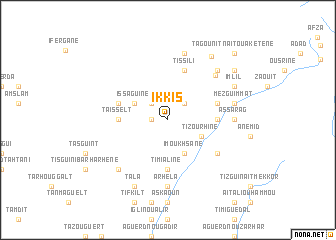 map of Ikkis