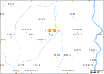 map of Ikomba