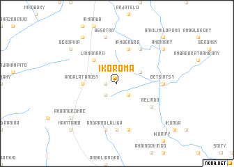 map of Ikoroma