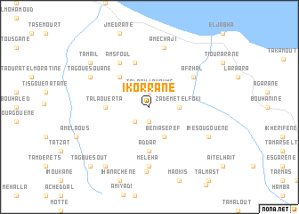 map of Ikorrane