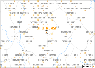 map of Ikot Abasi