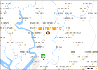 map of Ikot Enebong