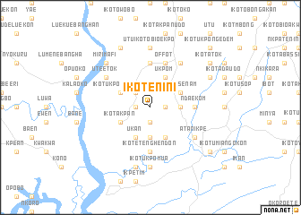 map of Ikot Enini