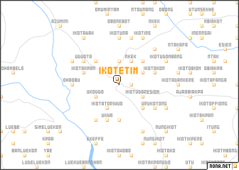 map of Ikot Etim