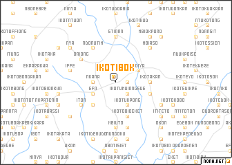 map of Ikot Ibok