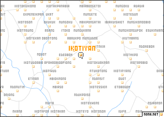 map of Ikot Iyan
