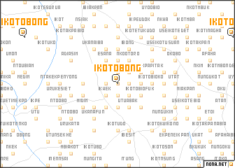 map of Ikot Obong