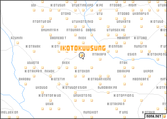 map of Ikot Oku Usung