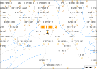 map of Ikot Uqua