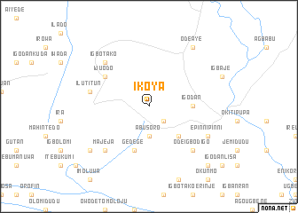 map of Ikoya