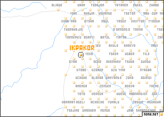 map of Ikpakor