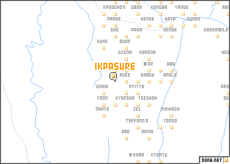 map of Ikpasure