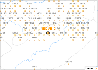 map of Ikpyila