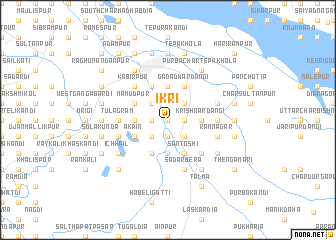 map of Ikri