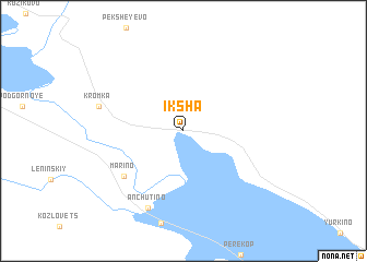 map of Iksha
