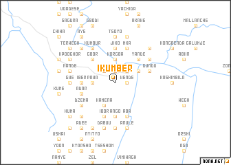 map of Ikumber