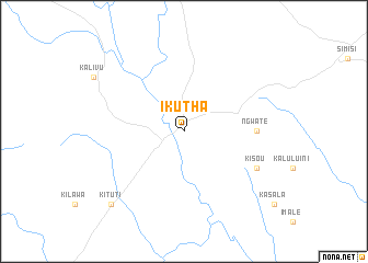 map of Ikutha