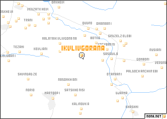 map of Ikvlivgorana