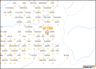 map of Ikyaa