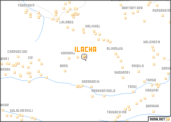 map of Ilācha