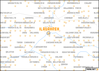 map of Īlādahreh