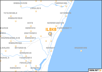 map of Ilaka