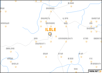 map of Ilale