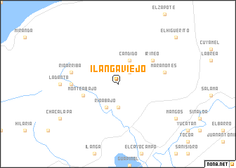 map of Ilanga Viejo