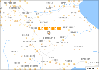 map of Ilasan Ibaba