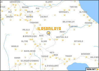 map of Ilasan Ilaya