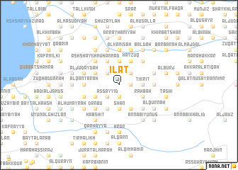 map of Īlāt